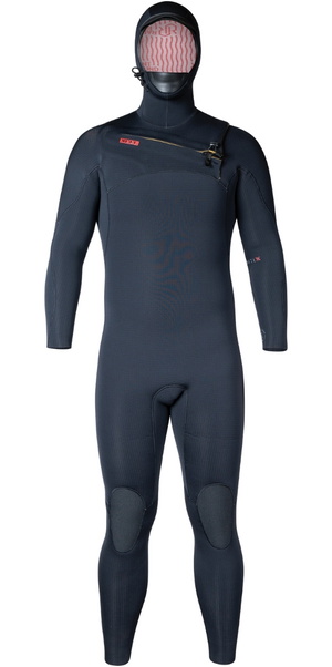 2025 Xcel Mens Infiniti 6/5mm Hooded Chest Zip Wetsuit MN65ZLH4 - Black